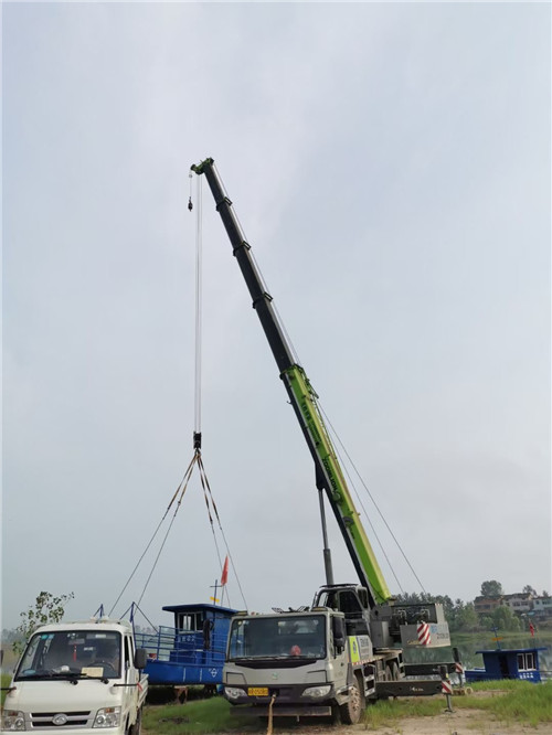杭州市桥梁建设吊装案例